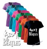 BEATLES - Jump - farebné dámske tričko
