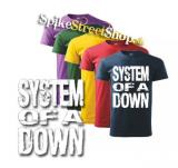 SYSTEM OF A DOWN - Logo - farebné pánske tričko