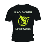 BLACK SABBATH - Never Say Die - čierne pánske tričko