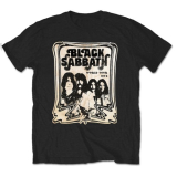 BLACK SABBATH - World Tour 78 HMV Exclusive - čierne pánske tričko