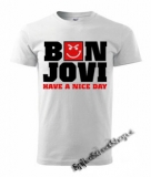 BON JOVI - Have A Nice Day - biele pánske tričko