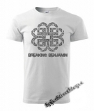 BREAKING BENJAMIN - Grey Logo - biele pánske tričko