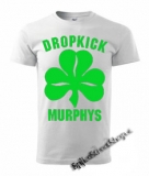 DROPKICK MURPHYS - Green Logo - biele pánske tričko