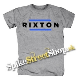 RIXTON - Logo - sivé pánske tričko