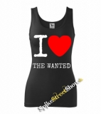 I LOVE THE WANTED - Ladies Vest Top