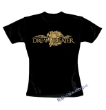 DREAM THEATER - Gold Logo - čierne dámske tričko