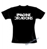 IMAGINE DRAGONS - Logo - čierne dámske tričko