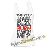 HOLLYWOOD UNDEAD - City - Ladies Vest Top - biele