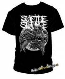 SUICIDE SILENCE - Raven Decorated Skull - pánske tričko