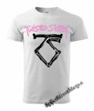 TWISTED SISTER - Logo - biele pánske tričko