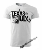 TEXAS IN JULY - Logo - biele pánske tričko