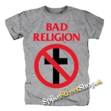 BAD RELIGION - Logo - sivé pánske tričko