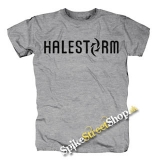 HALESTORM - Logo - sivé pánske tričko