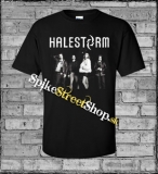 HALESTORM - Logo & Band - čierne pánske tričko