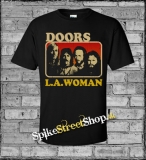 DOORS - LA Woman - čierne pánske tričko