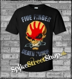 FIVE FINGER DEATH PUNCH - Skull - čierne pánske tričko