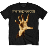 SYSTEM OF A DOWN - Hand - čierne pánske tričko