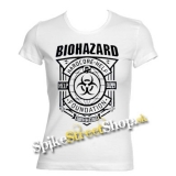 BIOHAZARD - Hardcore Help Foundation - biele dámske tričko
