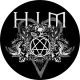 HIM - HEARTAGRAM - motiv 3 - okrúhla podložka pod pohár