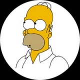 HOMER SIMPSON - 01 - okrúhla podložka pod pohár