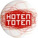 HOTEN TOTEN - biely - okrúhla podložka pod pohár