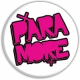 PARAMORE - Pink Logo - okrúhla podložka pod pohár