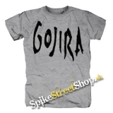 GOJIRA - Logo - sivé pánske tričko