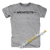 ARCHITECTS - Logo - sivé pánske tričko