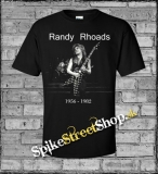 RANDY RHOADS - Portrait - čierne pánske tričko