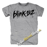 BLINK 182 - Logo - sivé pánske tričko