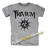 TRIVIUM - Logo - sivé pánske tričko