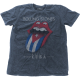 ROLLING STONES - Havana Cuba - modré pánske tričko