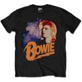 DAVID BOWIE - Retro Bowie - čierne pánske tričko