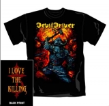 DEVILDRIVER - Killing - čierne pánske tričko