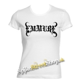 EMMURE - Logo - biele dámske tričko