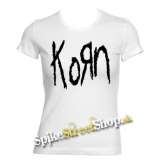 KORN - Official Logo - biele dámske tričko