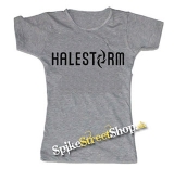 HALESTORM - Logo - šedé dámske tričko