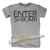 ENTER SHIKARI - Logo - sivé pánske tričko