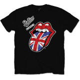 ROLLING STONES - Vintage British Tongue - čierne pánske tričko