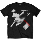 DAVID BOWIE - X Smoke Red - čierne pánske tričko