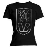 BLACK VEIL BRIDES - Badge Skinny Fit - dievčenské tričko