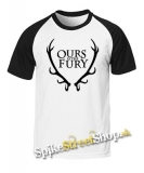 GAME OF THRONES - Ours Is The Fury - Logo - dvojfarebné pánske tričko