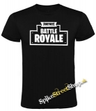 FORTNITE BATTLE ROYALE - čierne detské tričko