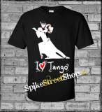 I LOVE TANGO - čierne detské tričko