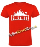 FORTNITE - Logo - červené detské tričko