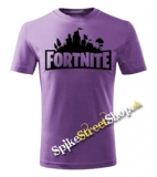 FORTNITE - Logo - fialové detské tričko