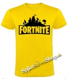 FORTNITE - Logo - žlté detské tričko