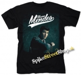 SHAWN MENDES - Logo And Portrait - čierne detské tričko