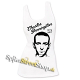 CHESTER BENNINGTON - Portrait Years - Ladies Vest Top - biele