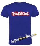 ROBLOX - Logo Red White - modré detské tričko